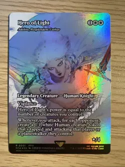 Hero of Light - Adeline, Resplendent Cathar (Showcase) Final Fantasy NM 1 Foil - Image 1