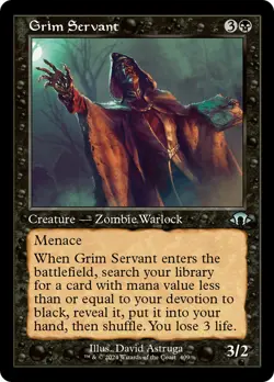 Grim Servant (Retro) [Modern Horizons 3] Foil Near Mint - Image 1