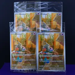 ✨Pokemon TCG 4x Mimikyu 🪬 SVP EN 075⭐ Black Star Promo SEALED Lot Holo Rare 🤩 - Image 1