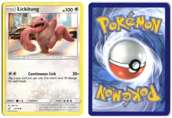 LICKITUNG 16/18 Common Detective Pikachu Holo NM - Image 1