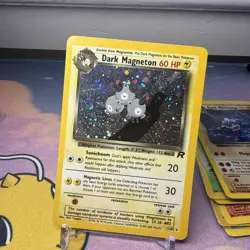 Pokemon Dark Magneton 11/82 Team Rocket Holo Eng Unlimited WOTC - Image 1