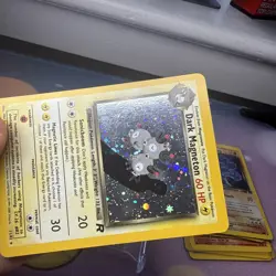 Pokemon Dark Magneton 11/82 Team Rocket Holo Eng Unlimited WOTC - Image 2