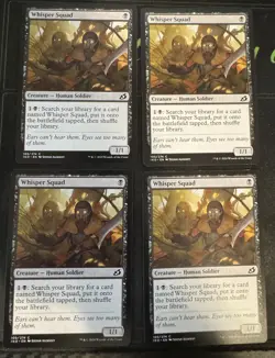 Whisper Squad X4 Ikoria Lair of Behemoths Magic the Gathering MTG - Image 1