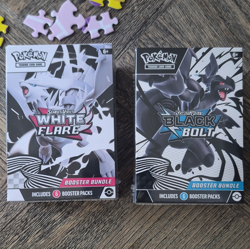 Pokemon TCG Scarlet & Violet White Flare + Black Bolt Booster Bundles (2 Boxes) - Image 1