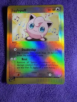 Pokemon TCG Jigglypuff EX Team Magma vs Team Aqua 41/95 Reverse Holo Common - Image 2