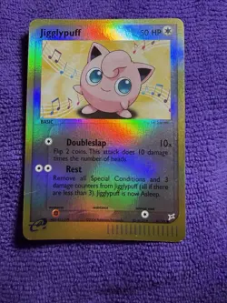 Pokemon TCG Jigglypuff EX Team Magma vs Team Aqua 41/95 Reverse Holo Common - Image 3