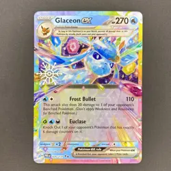 Glaceon ex 026/131 Holiday Calendar Stamp Holo Double Rare Pokemon SV Prismatic - Image 1