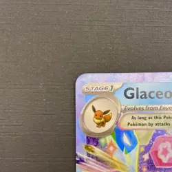 Glaceon ex 026/131 Holiday Calendar Stamp Holo Double Rare Pokemon SV Prismatic - Image 4