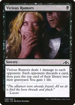 Vicious Rumors 1x MtG Guilds of Ravnica SP/NM - Image 1