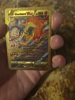 2022 Pokemon Charizard V Star Gold Medallion Limited Edition SWSH262 Promo RARE - Image 4