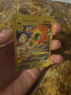 2022 Pokemon Charizard V Star Gold Medallion Limited Edition SWSH262 Promo RARE - Image 5