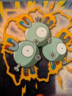 Magneton #82 from the 2000 Topps Pokemon TV Animation Series 2. - Image 3