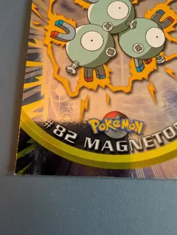 Magneton #82 from the 2000 Topps Pokemon TV Animation Series 2. - Image 5
