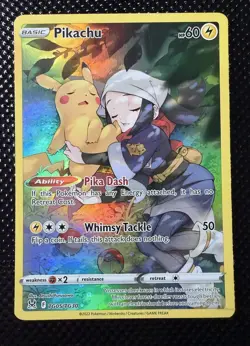 The Pokemon Company Pikachu Lost Origin TG05/TG30 Ultra Rare Holo Eng - Image 1