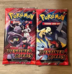 Pokemon TCG Scarlet & Violet Destined Rivals 2 Booster Packs Factory sealed - Image 1