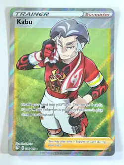 Kabu 186/189 Ultra Rare Full Art Darkness Ablaze - Pokemon TCG - Near Mint NM - Image 1