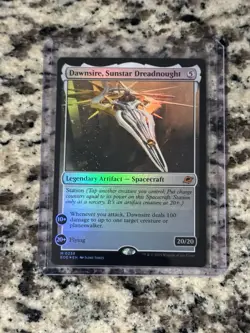 Dawnsire, Sunstar Dreadnought Foil - Mythic - Edge of Eternities MTG - Image 1