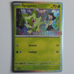 The Pokemon Company Pokemon TCG Sprigatito 191 SV Promo Holo English HP 70 - Image 1