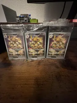 Pokemon TCG Alakazam 009 Mega Evolutions PROMO SEALED! Lot Of Three Promos - Image 1