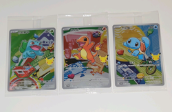 Sealed Pokemon Chinese First Partner Lot: Charmander, Squirtle, Bulbasaur Promo - Image 1