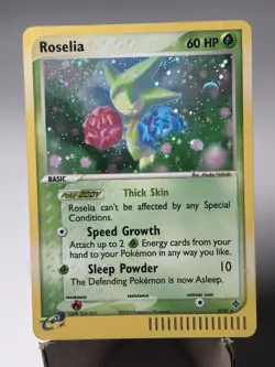 Roselia - 9/97 - Pokemon Ex Dragon Holo - Image 2
