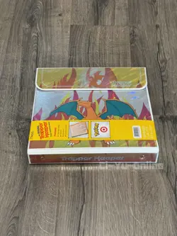 Mead Target Pokemon Trapper Keeper Ring Binder Portfolios Holographic Charizard - Image 1
