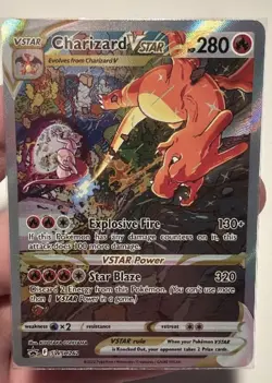 Pokemon Sword & Shield Charizard VSTAR SWSH262 Promo Holo Full Art 280 HP NM - Image 1