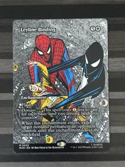 MTG | Leyline Binding | Spider-Man | Showcase | Rare | NM - Image 1