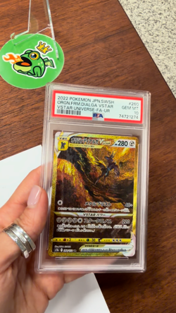 2022 Pokemon Origin Forme Dialga VSTAR UR #260/172 VSTAR Universe PSA 10 GEM M - Image 2