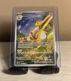 Pokemon TCG Ampharos 090/086 Evolutions Secret Rare Holo 160 HP JUST PULLED - Image 1