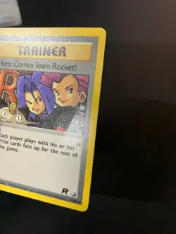 Pokemon TCG Here Comes Team Rocket 71/82 Team Rocket LP - Image 2