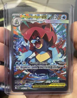 Pokemon Mega Feraligatr ex #274/217 – Ascended Heroes Special Illustration Rare - Image 1