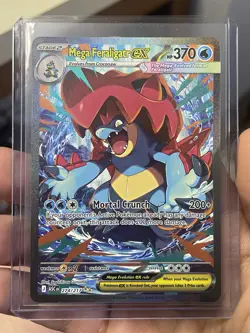 Pokemon Mega Feraligatr ex #274/217 – Ascended Heroes Special Illustration Rare - Image 3