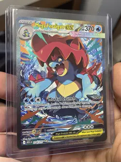 Pokemon Mega Feraligatr ex #274/217 – Ascended Heroes Special Illustration Rare - Image 4