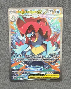 Mega Feraligatr ex 274/217 Special Illustration Rare Ascended Heroes Pokemon NM - Image 1