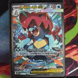 Pokemon TCG Mega Feraligatr EX 274/217 Ascended Heroes Special Illustration Rare - Image 4