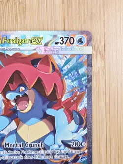 Mega Feraligatr ex 274/217 SIR Ascended Heroes Special Illustration Rare NM - Image 4