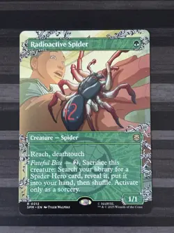 MTG | Radioactive Spider | Spider-Man | Showcase | Rare | NM - Image 1