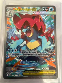 Mega Feraligatr EX 274/217 Special Illustration Rare Ascended Heroes Pokemon - Image 1