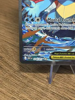 Mega Feraligatr ex 274/217 Special Illustration Rare ME: Ascended Heroes NM - Image 5