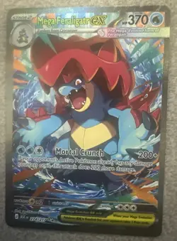 Mega Feraligatr ex 274/217 Special Illustration Rare Ascended Heroes Pokemon NM - Image 1