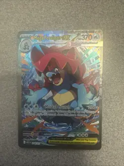 Mega Feraligatr ex 274/217 Special Illustration Rare Ascended Heroes Pokemon NM - Image 3