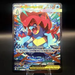 Pokemon MEGA FERALIGATR EX 274/217 - Ascended Heroes - SPECIAL ILLUSTRATION RARE - Image 1