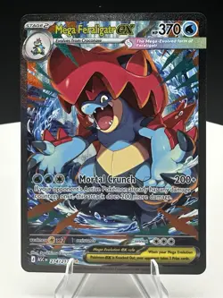 Mega Feraligatr ex 274/217 Special Illustration Rare Ascended Heroes Pokemon NM - Image 3
