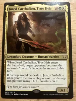 x1 Jared Carthalion, True Heir R MTG Commander Legends M/NM, English - Image 1