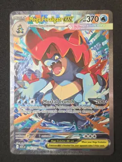 Mega Feraligatr ex 274/217 Special Illustration Rare Pokemon Ascended Heroes NM - Image 1