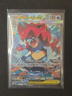 Mega Feraligatr ex 274/217 Special Illustration Rare Pokemon Ascended Heroes NM - Image 5