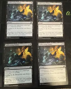 Suffocating Fumes X4 Ikoria Lair of Behemoths Magic the Gathering MTG - Image 1