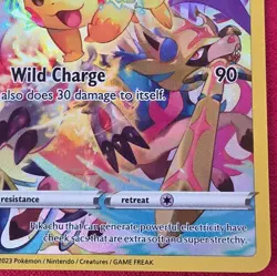 Pokemon TCG Pikachu 160/159 Crown Zenith Secret Rare Holo Full Art English - Image 5
