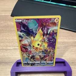 Pokemon TCG Pikachu 160/159 Crown Zenith Secret Rare Full Art Holo English - Image 3